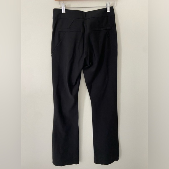 Athleta Stellar FLARE Trouser Pant Size 2 Black - Picture 8 of 8